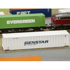 Container 40' Genstar échelle N 1/160 - FALLER 272840
