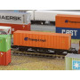 Container 40' Hapag-Lioyd échelle N 1/160 - FALLER 272842