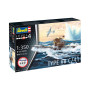 Sous-marin allemand Type VII C/41 Set complet - 1/350 - REVELL 75154