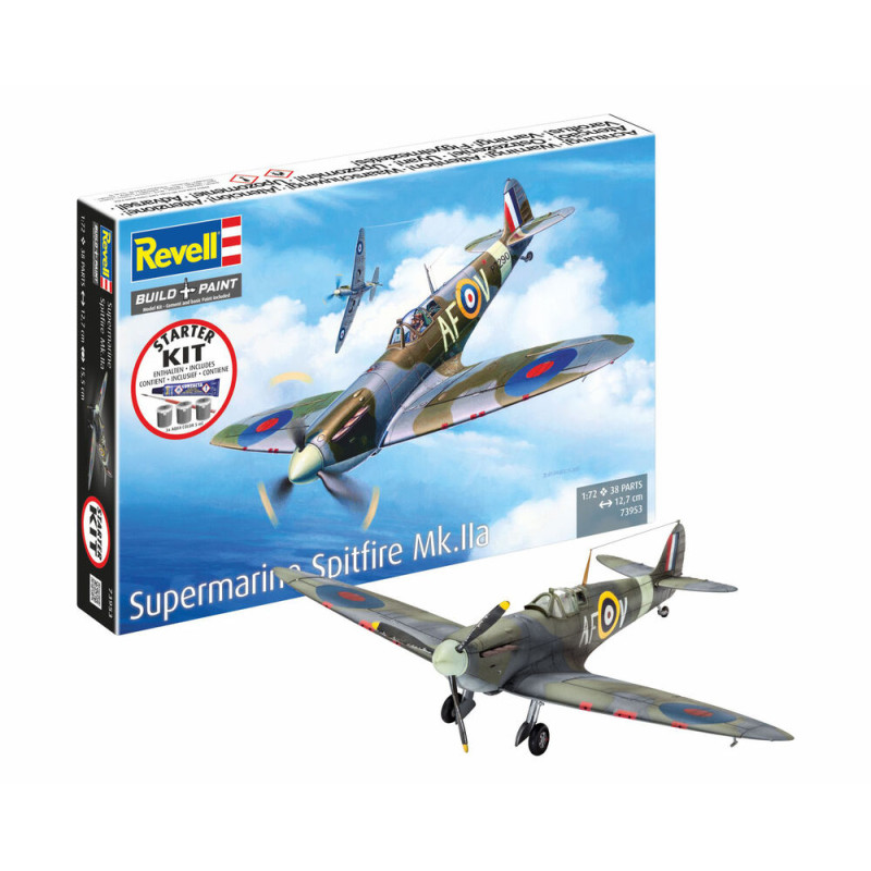 Spitfire Mk.IIa Set complet - 1/72 - REVELL 73953