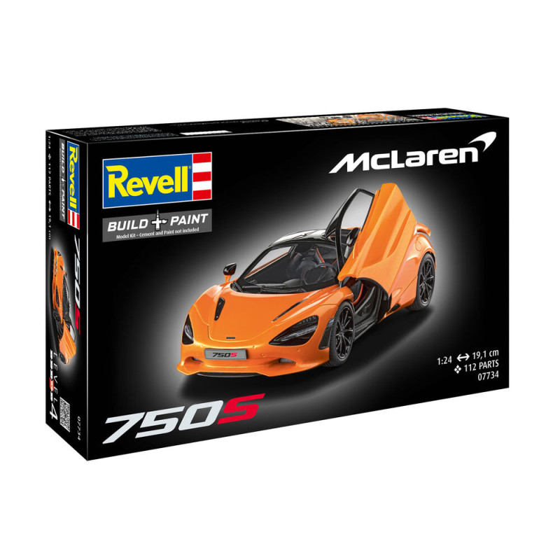 McLaren 750S Set complet - 1/24 - REVELL 67734