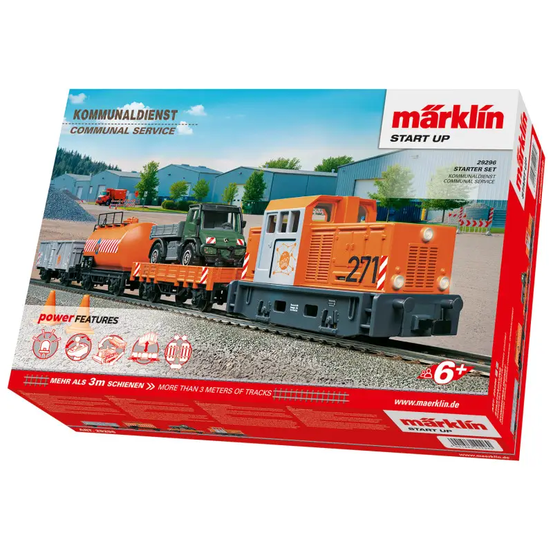 Coffret de départ "service communal" HO MARKLIN Start Up - 29296