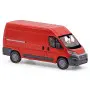 Fiat Ducato rouge - HO 1/87 - BUSCH 54601