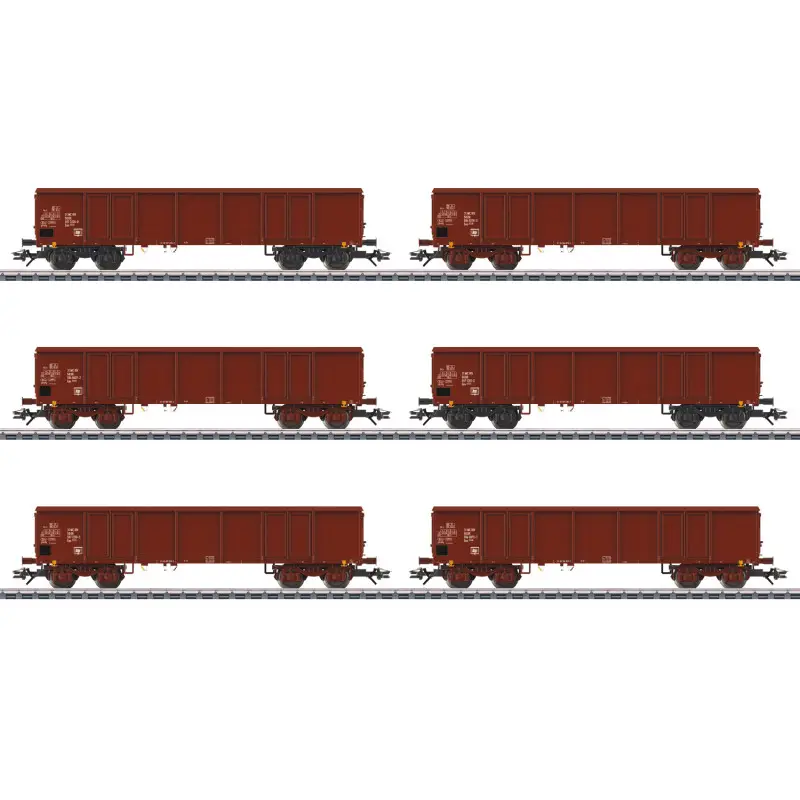 Set de 6 wagons marchandises Eas ép. IV-V - HO 1/87 - Märklin 46919