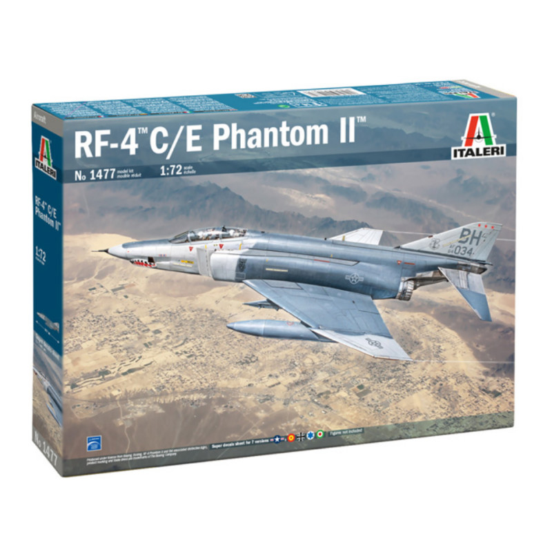 RF-4 C/E Phantom II - échelle 1/72 - ITALERI 1477