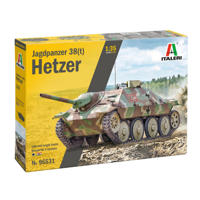 Jagdpanzer 38(t) Hetzer - 1/35 - ITALERI 96531