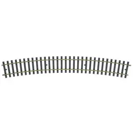 Rail courbe rayon 1550mm 22,5 degrés - échelle I 1/32 - MARKLIN 59076