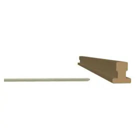 15x profilés de rail en maillechort 1 mètre - échelle I 1/32 - MARKLIN 59987