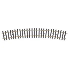 Rail courbe rayon 1394mm 22,5 degrés - échelle I 1/32 - MARKLIN 59073