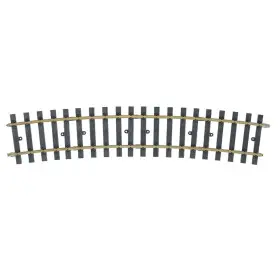 Rail courbe rayon 1550mm 15 degrés - échelle I 1/32 - MARKLIN 59074