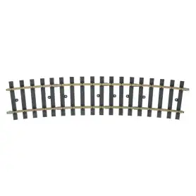 Rail courbe rayon 1394 mm 15 degrés - échelle I 1/32 - MARKLIN 59075