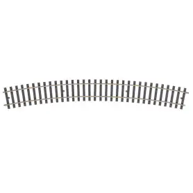 Rail courbe rayon 1715mm 22,5 degrés - échelle I 1/32 - MARKLIN 59077