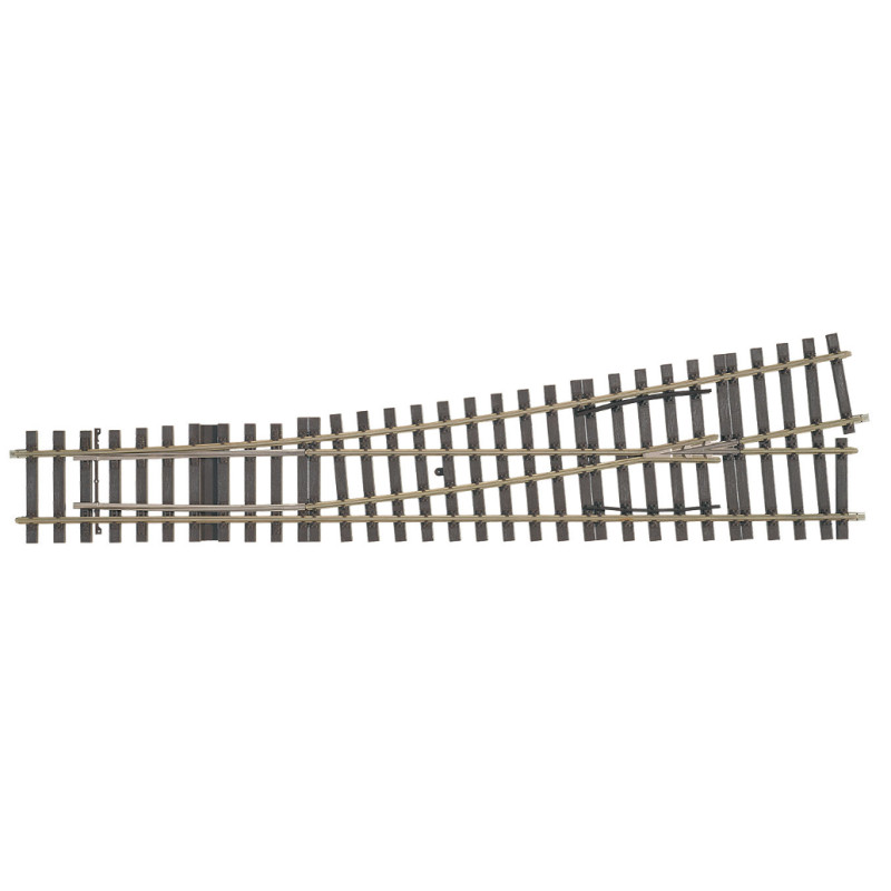Aiguillage à gauche, 600 mm - échelle I 1/32 - MARKLIN 59084