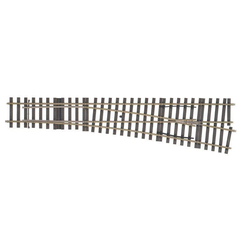 Aiguillage à droite, 600 mm - échelle I 1/32 - MARKLIN 59083