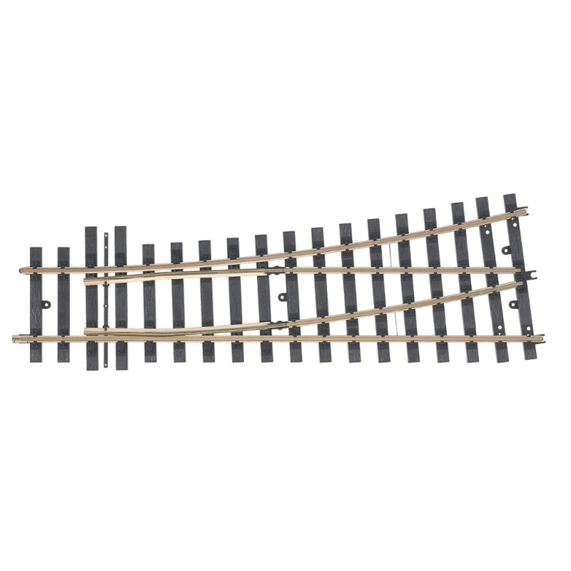 Aiguillage court à gauche, rayon 1394 mm - échelle I 1/32 - MARKLIN 59088
