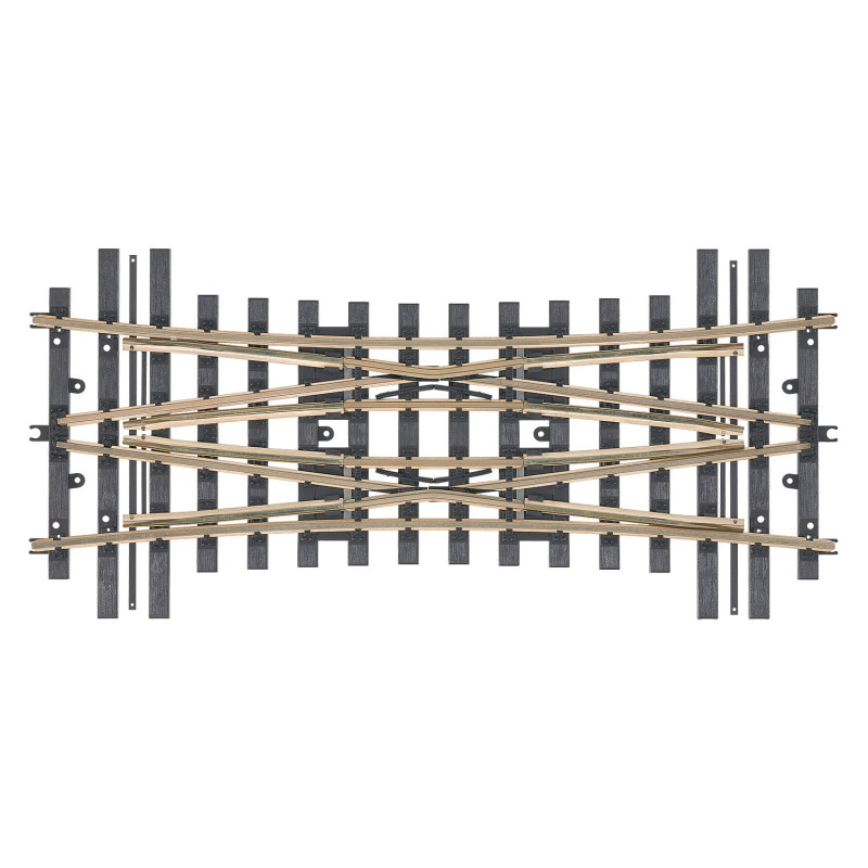 Traversée jonction double, partie centrale, rayon 1394 mm - échelle I 1/32 - MARKLIN 59093