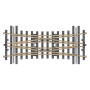 Traversée jonction double, partie centrale, rayon 1394 mm - échelle I 1/32 - MARKLIN 59093