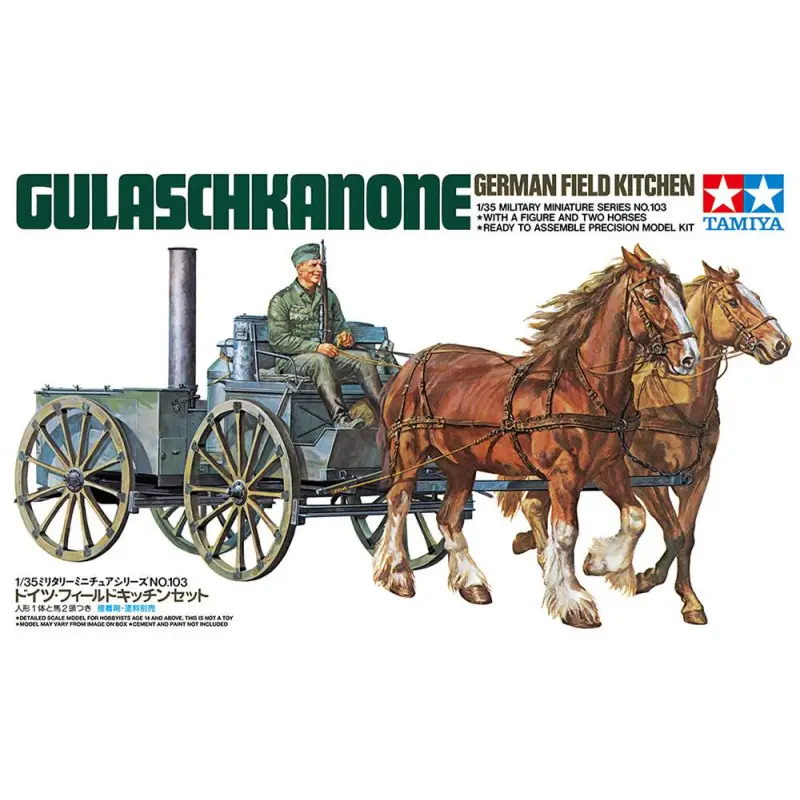 Cuisine de campagne allemande WWII - 1/35 - Tamiya 35103