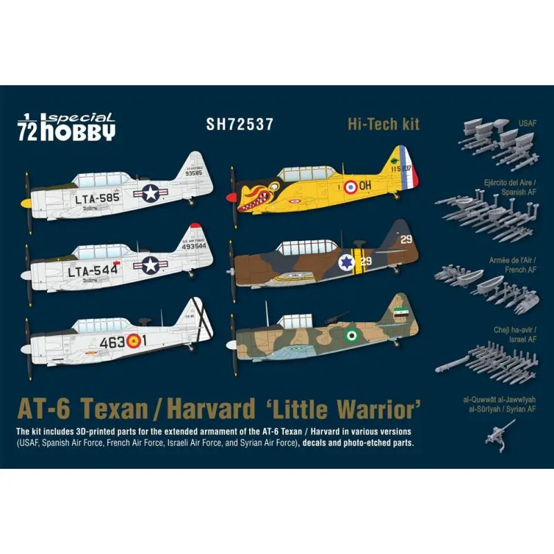 AT-6 Texan / Harvard 'Little Warrior' - 1/72 - SPECIAL HOBBY 72537