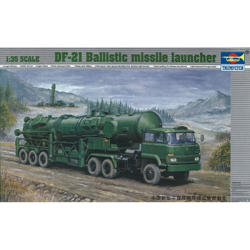 Lance-roquettes chinois DF-21 - 1/35 - TRUMPETER 00202