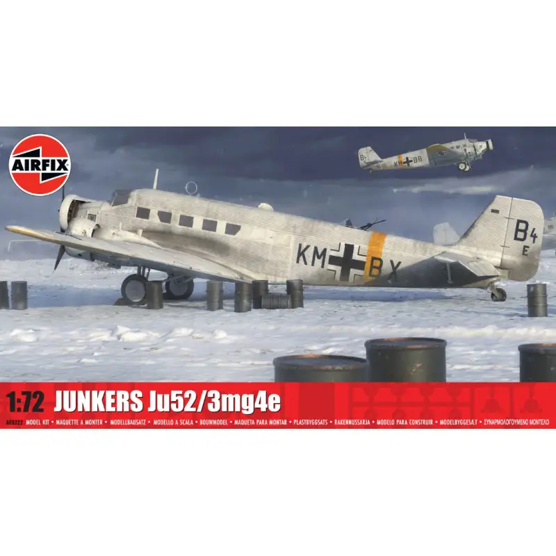 Junkers Ju52/3mg4e - 1/72 - AIRFIX A08022