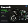 Kawasaki Ninja H2R 2018 (Édition pré-peinte) - 1/9 - MENG MT-011s