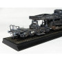 Mortier Karl 040/041 sur remorque de transport ferroviaire - 1/35 - TRUMPETER 00209