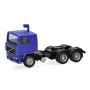 Volvo F10 à toit plat, 3 essieux, bleu outremer - HO 1/87 - HERPA 318082