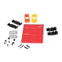 2x Golf II 2 portes, rouge vif et jaune en kit - HO 1/87 - HERPA 014281
