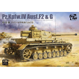 Pz.Kpfw.IV Ausf. F2 et G - 1/35 - BORDER MODEL BT-004