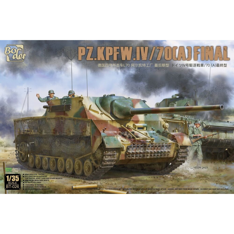 Pz.Kpfw. IV/70 (A) Final - 1/35 - BORDER MODEL BT-026