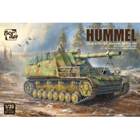 Hummel Sd.Kfz.165 15 cm s.FH 18/1 Production Tardive - 1/35 - BORDER MODEL BT-035