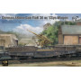 Canon antiaérien allemand de 88 mm FlaK 36 avec wagon SSys - 1/35 - BORDER MODEL BT-044