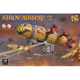 Dirigeable Kirov (sans collage) - BORDER MODEL BC-004
