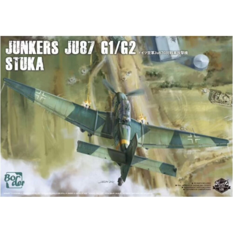 Junkers Ju87 G1/G2 Stuka - 1/35 - BORDER MODEL BF-002