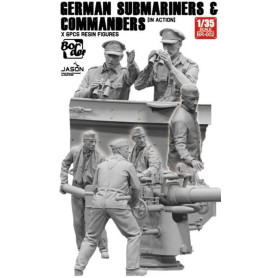 Sous-mariniers allemands et leurs commandants - 1/35 - BORDER MODEL BR-002