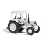 Tracteur Belarus MTS-82, blanc en kit - HO 1/87 - BUSCH 60262