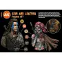 Set de 6x peintures 3GEN Skin and Leather - AK INTERACTIVE AK11613