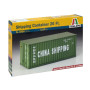 Container maritime 20 pieds pour camion - échelle 1/24 - ITALERI 3888