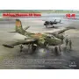 Coffret B-26K Counter Invader, O-2A Skymaster + 5 figurines - 1/48 - ICM 4804