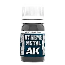 XTreme Metal base noire 30 ml - AK INTERACTIVE AK471