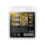 True Metallic Metal : Coffret de peinture jaune éclatant (4) - VALLEJO 77259