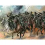 Zvezda 8079 - 1/72 - Hussards noirs - XVIIIè siècle