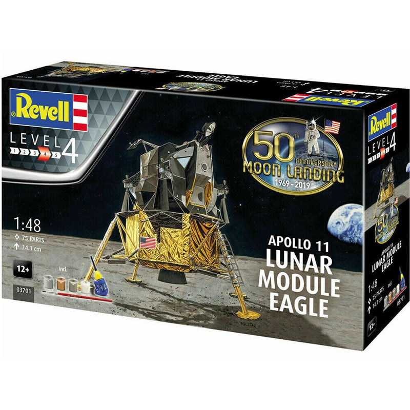 Apollo 11 - Module lunaire Eagle kit complet - échelle 1/48 - REVELL 03701