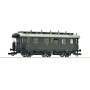 Voiture de voyageurs de 2ème/3ème classe, DRG ép. II - HO 1/87 - ROCO 6200255
