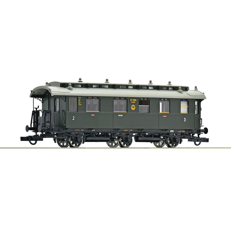 Voiture de voyageurs de 2ème/3ème classe, DRG ép. II - HO 1/87 - ROCO 6200255