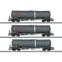 Set de 3 wagons-citernes Zacns ERMEWA-MILLET ép. VI 3 rails - HO 1/87 - MARKLIN 47551
