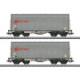 2 wagons Shimmns ERMEWA ép. VI 3 rails - HO 1/87 - MARKLIN 47230