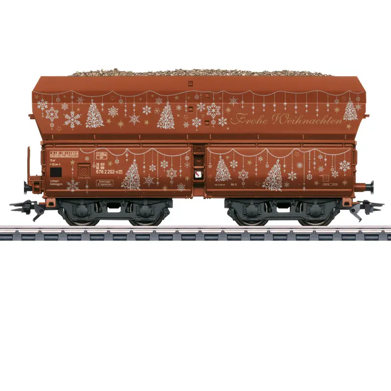 Wagon de Noël 2026, 3 RAILS - HO 1/87 - Märklin 48426
