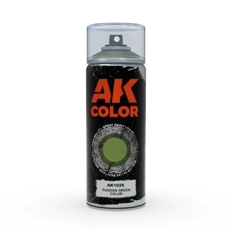 Bombe peinture Russian Green Spray 150ml - AK INTERACTIVE AK1026